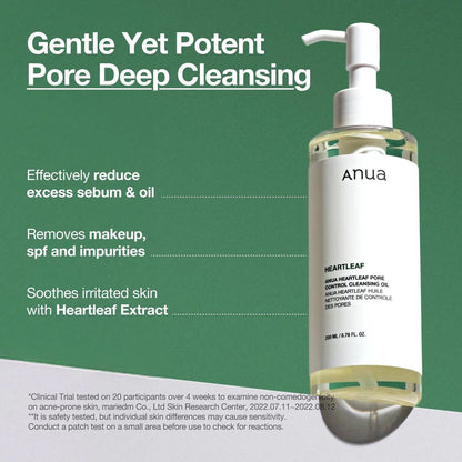 Heartleaf Pore Control Cleansing Oil